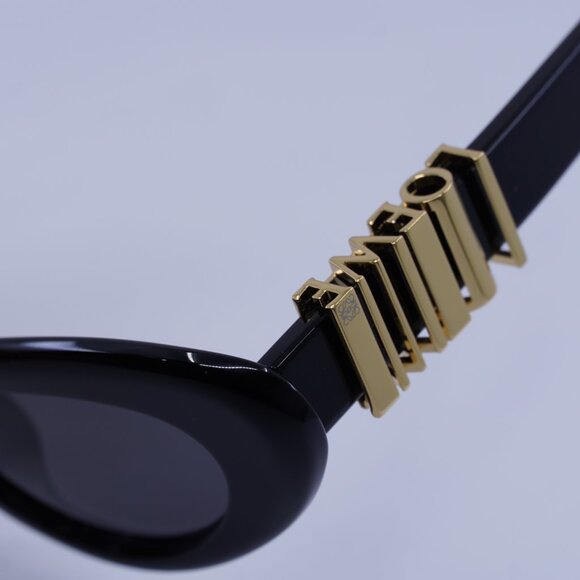 Loewe LW40156U 01A Sunglasses Shiny Black Cat Eye Frame  display picture 3